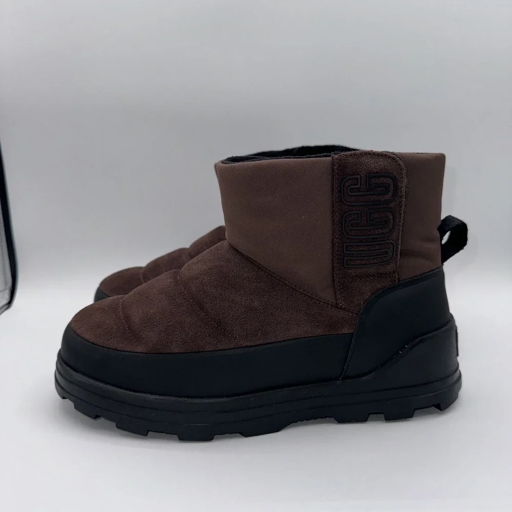 Ugg‎ Classic Klamath Mini Boots Women's Size 8 Cedar Brown Waterproof Bootie